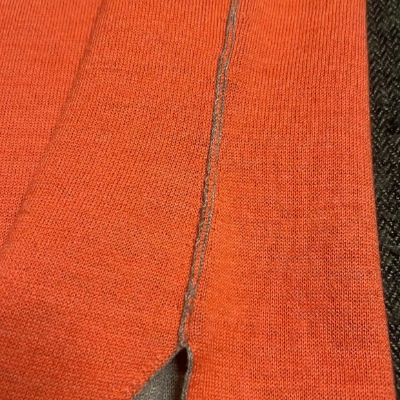 Merino Wool Reversible Women’s Sleeveless Mock Turtleneck Knit Sweater est S/M - Picture 5 of 8